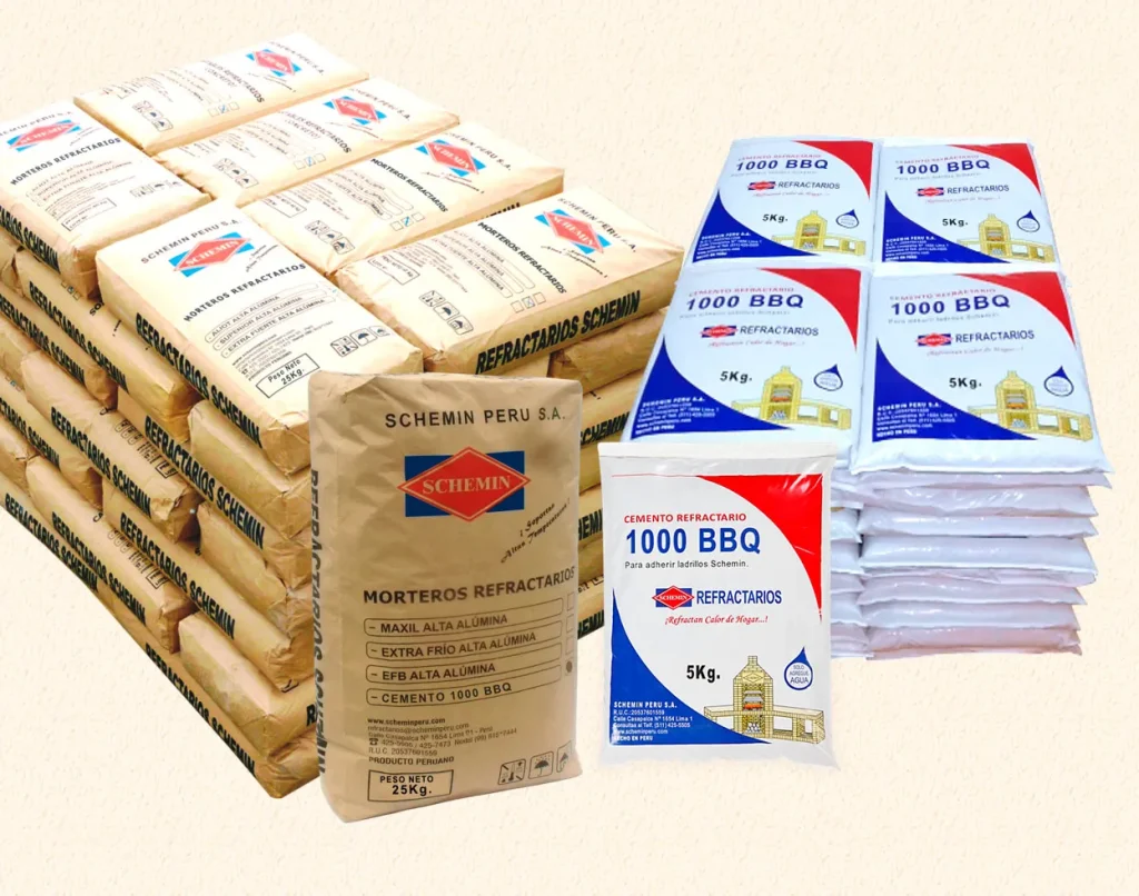 Cemento Refractario 1000 BBQ