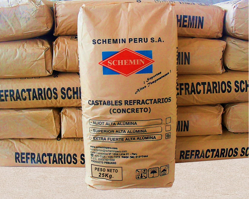 castables refractarios